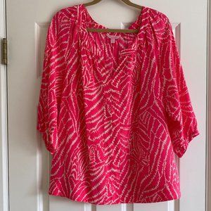 Lilly Pulitzer Silk Top